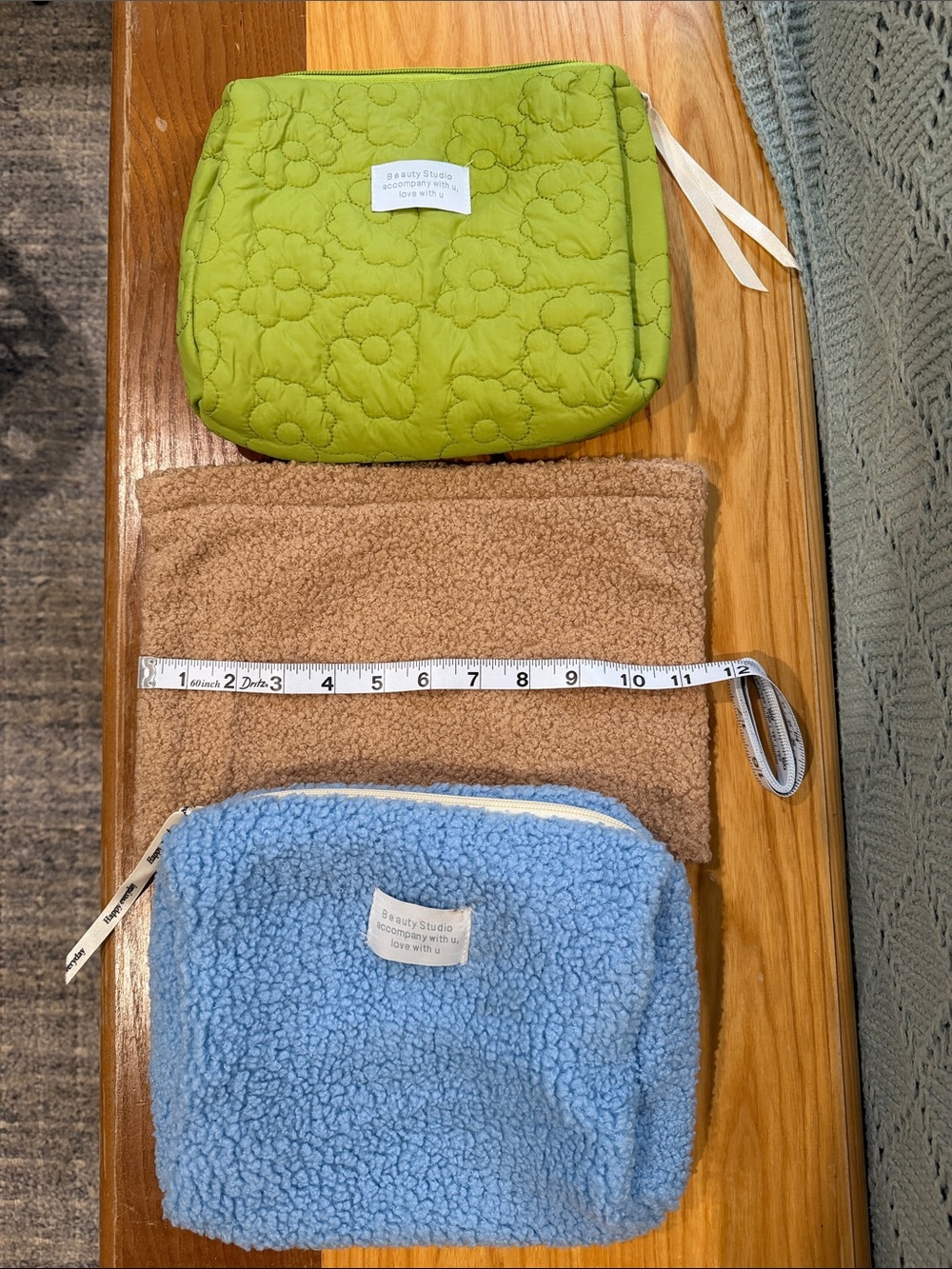 3 Cosmetic /Make-up Travel Bags
